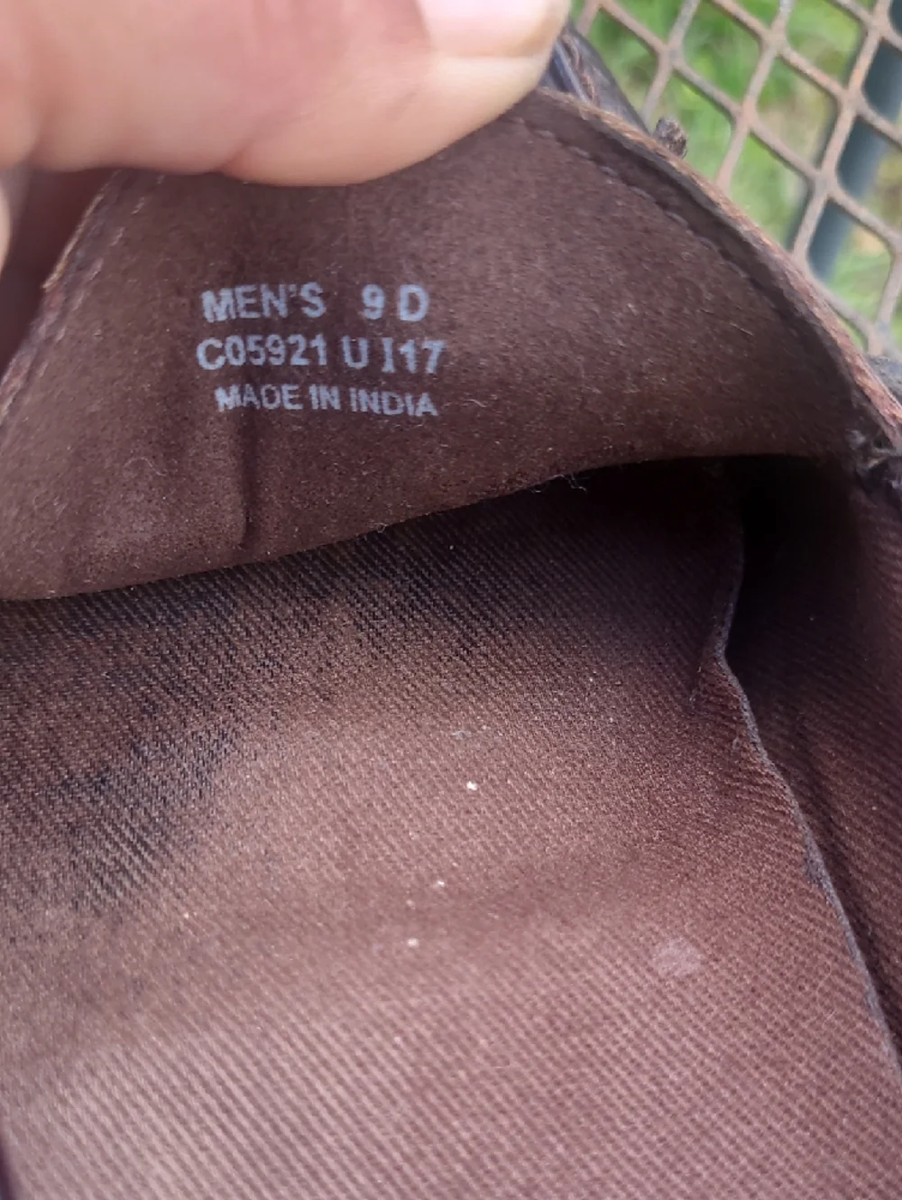 Cole Haan croc embossed